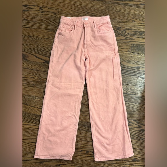 Mother Denim The Mid Rise Maven Ankle in Candlelight Peach, Size 25 - Picture 2 of 8
